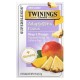 Twinings, Focus Herbal Tea, Ginseng, Mango & Pineapple, Caffeine Free, 18 Tea Bags, 0.95 oz (27 g)