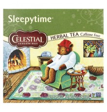 Celestial Seasonings, Sleepytime, трав’яний чай, без кофеїну, 40 чайних пакетиків, 59 г (2,1 унції)