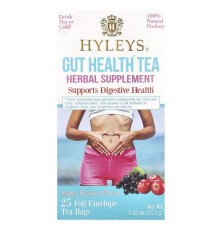 Hyleys Tea, чай для здоров’я кишечника, суперягоди, 25 чайних пакетиків у фользі, 37,5 г (1,32 унції)