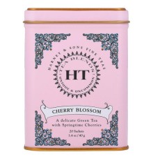 Harney & Sons, HT Tea Blends, зелений чай із цвітом вишні, 20 пакетиків, 40 г (1,4 унції)