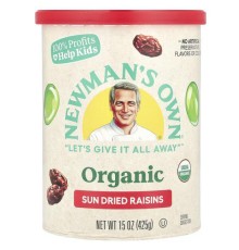 Newman's Own Organics, Organics, родзинки, 15 унцій (425 г)