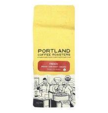 Portland Coffee Roasters, органічна кава, мелена, темне обсмажування, французька, 340 г (12 унцій)