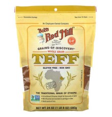 Bob's Red Mill, Teff, цільнозернові продукти, 680 г (24 унції)