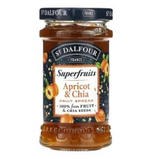 St. Dalfour, Superfruits, фруктова паста, абрикос і чіа, 170 г (6 унцій)