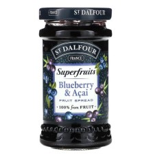 St. Dalfour, Superfruits, фруктова паста, лохина й асаї, 170 г (6 унцій)