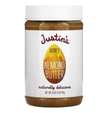 Justin's Nut Butter, мед і мигдальна паста, 454 г (16 унцій)