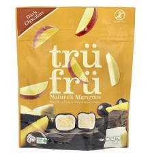 Tru Fru, Nature's Mangoes, чорний шоколад, 128 г (4,5 унції)