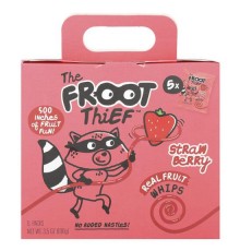 The Froot Thief, Real Fruit Whips, полуниця, 5 пакетиків по 20 г (0,7 унції)