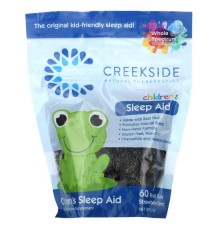 Creekside Natural Therapeutics, засіб для покращення сну для дітей, полуниця, 60 жувальних таблеток із фруктами, 9,3 унції