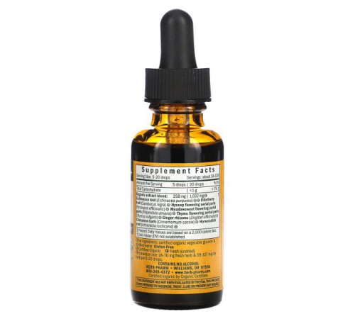 Herb Pharm, Kids, Immune Avenger, без спирту, для дітей, 30 мл (1 рідк. унція) Herb Pharm, Kids, Immune Avenger, без спирту, для дітей, 30 мл (1 рідк. унція)