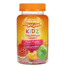 Emergen-C, Kids Daily Immune Support, Fruit Fiesta, 44 жувальні таблетки для дітей