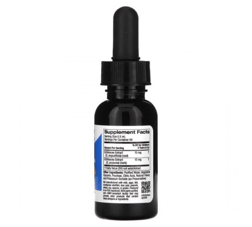 California Gold Nutrition, рідка ехінацея для дітей, без спирту, натуральний апельсин, 30 мл (1 рідк. унція)