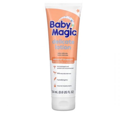Baby Magic, Delicate Lotion, Almond Blossom, 8.6 fl oz (254 ml) Baby Magic, Delicate Lotion, Almond Blossom, 8.6 fl oz (254 ml)