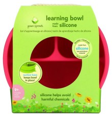 Green Sprouts, Learning Bowl, Pink, 1 Bowl