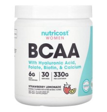 Nutricost, BCAA, BCAA, полуничний лимонад, 330 г (11,6 унції)