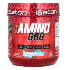 Isatori, Amino-Gro, блакитний ріжок, 300 г (10,6 унції)