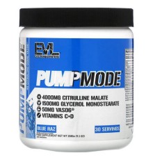 EVLution Nutrition, PumpMode, синя капсула, 258 г (9,1 унції)