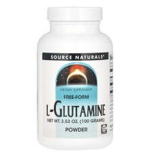 Source Naturals, L-глютамін у порошку, 100 г (3,53 унції)