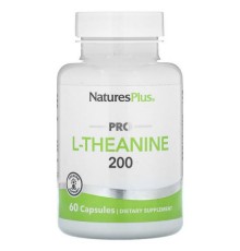 NaturesPlus, Pro L-теанін 200, 200 мг, 60 капсул