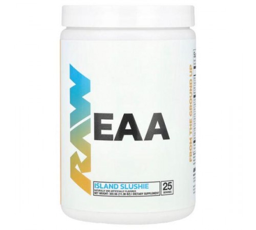 Raw Nutrition, EAA, Island Slushie, 11.38 oz (322.5 g)