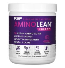 RSP Nutrition, AminoLean Energy, ожина й гранат, 250,5 г (8,84 унції)