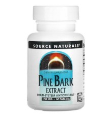Source Naturals, екстракт кори сосни, 150 мг, 60 таблеток