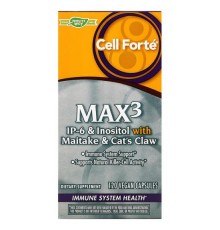 Nature's Way, Cell Forté MAX3, 120 веганських капсул