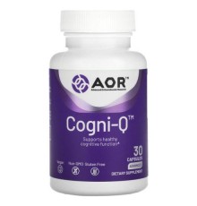 Advanced Orthomolecular Research AOR, Cogni-Q, 30 капсул