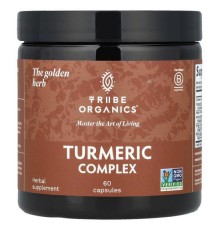 Tribe Organics, комплекс із куркумою, 60 капсул