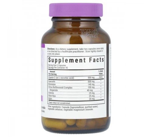 Bluebonnet Nutrition, суперкверцетин, 90 рослинних капсул Bluebonnet Nutrition, суперкверцетин, 90 рослинних капсул