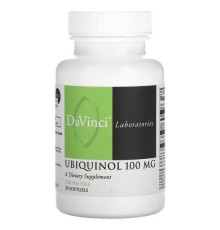 DaVinci Laboratories of Vermont, убіхінол, 100 мг, 30 капсул
