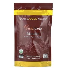 California Gold Nutrition, Fungiology®, Certified Organic Maitake Powder, 4.2 oz (120 g)