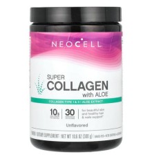 NeoCell, суперколаген у порошку, без смакових добавок, 300 г (10,6 унції)