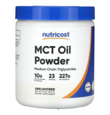 Nutricost, MCT Oil Powder, Unflavored, 8 oz (227 g)