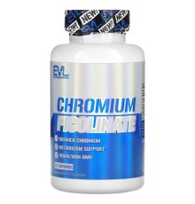 EVLution Nutrition, піколінат хрому, 1000 мкг, 30 капсул