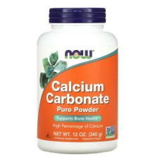 NOW Foods, Calcium Carbonate Powder, 12 oz (340 g)