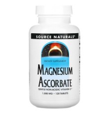 Source Naturals, Magnesium Ascorbate, 1000 mg, 120 Tablets