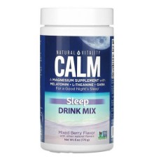 Natural Vitality, CALM, суміш для сну, ягоди, 170 г (6 унцій)
