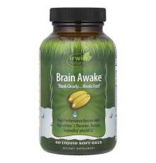 Irwin Naturals, Brain Awake®, 60 капсул із рідиною