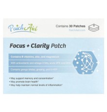 PatchAid, патч Focus + Clarity, 30 патчів
