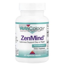 Nutricology, ZenMind, 60 вегетаріанських капсул