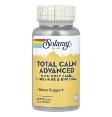 Solaray, Total Calm™ Advanced, 60 капсул VegCap