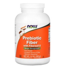 NOW Foods, пребіотична клітковина з Fibersol-2, 340 г (12 унцій)