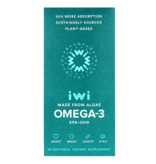 iWi, омега-3, ЕПК й ДГК, 30 капсул