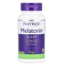 Natrol, мелатонін, 1 мг, 180 таблеток