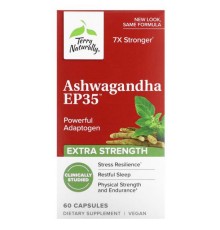 Terry Naturally, ашваганда EP35, посилена дія, 60 капсул