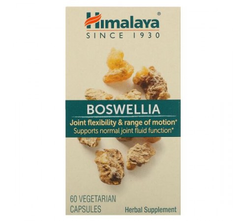 Himalaya, Boswellia, 60 вегетаріанських капсул