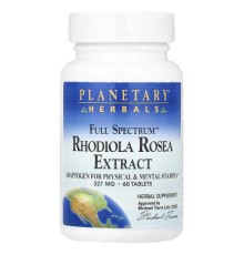 Planetary Herbals, Full Spectrum™, екстракт родіоли рожевої (Rhodiola rosea), 655 мг, 60 таблеток (327 мг на таблетку)