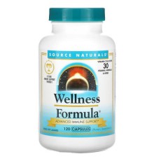 Source Naturals, Wellness Formula, 120 капсул