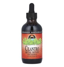 Source Naturals, Cilantro Metal Detox™ із хлорелою, 118,28 мл (4 рідк. унції)